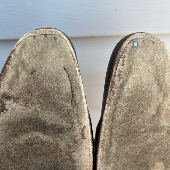 Gucci | Lace Up Burnished Toe Leather Oxfords Loafers US size 7 - Picture 15 of 16